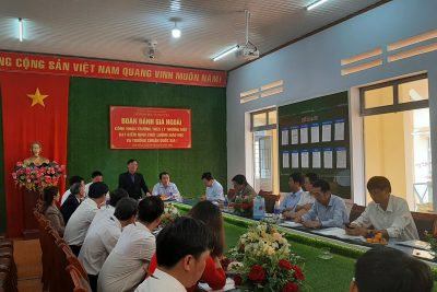 Trường THCS Lý Thường Kiệt đón Đoàn đánh giá ngoài của Sở GD&ĐT tỉnh Đắk Nông về khảo sát chính thức kiểm định chất lượng giáo dục Cấp độ 2 và trường Chuẩn Quốc gia Mức độ 1.